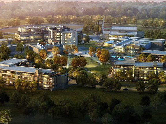 View Of The Village's New Entertainment District