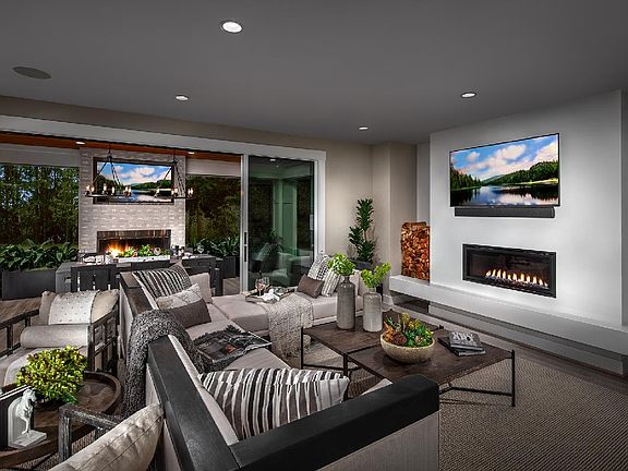 Family Room - Photos are from a similar home