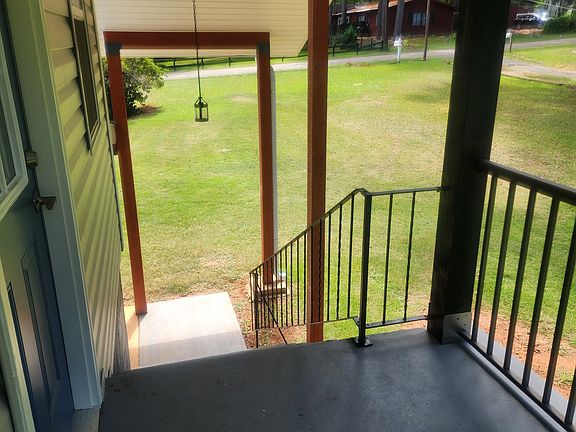 Front porch looking down.