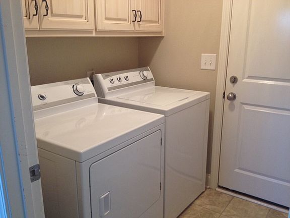 Washer and Dryer Included