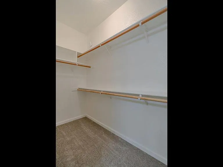 Master bedroom walk-in closet