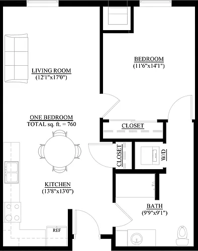 Floor plan Carlton