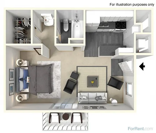 Floor plan A-LUX