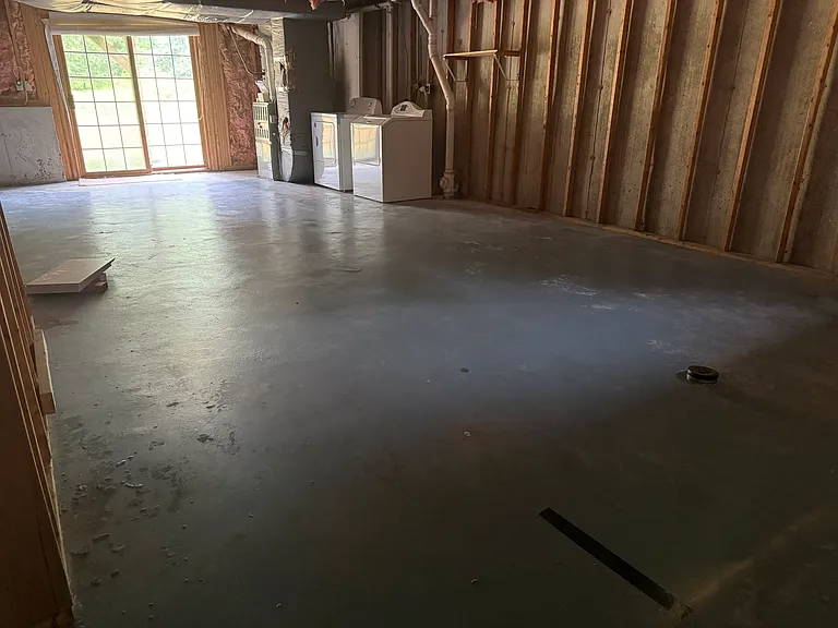 Full walkout basement