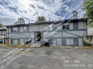 5530 Bowden Loop #B, Colorado Springs, CO 80915