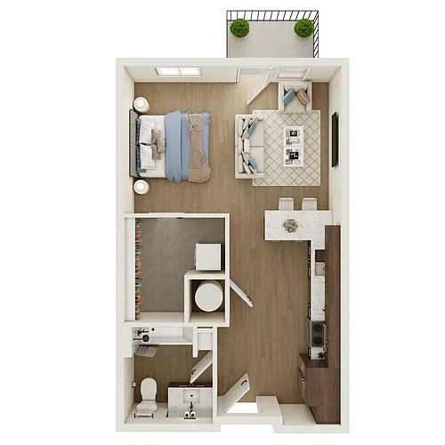 Floor plan Da Vinci