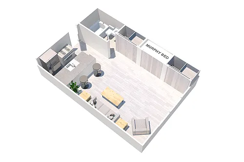 Floor plan Studio