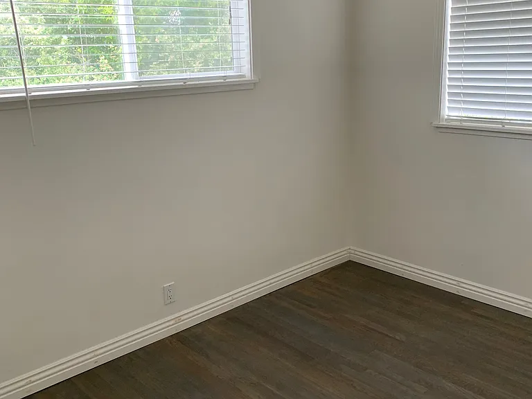 newly finished hardwood floors