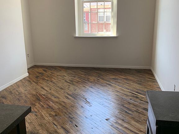 Looking out of kitchen towards living room