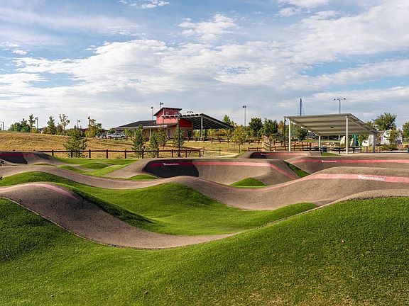 Near skate park at Erie Community Park