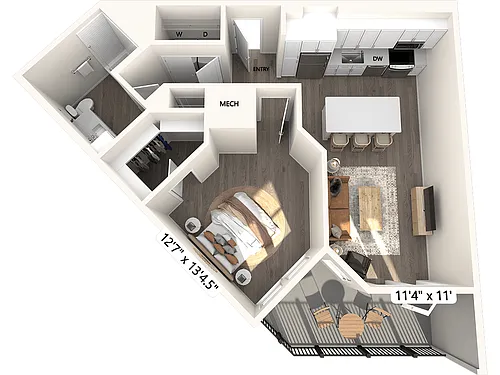Floor plan A3-757sf-111-676