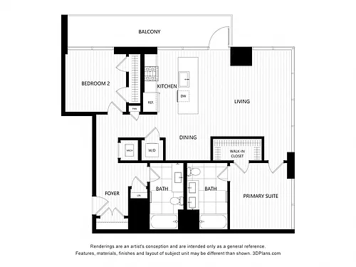 Floor plan B3