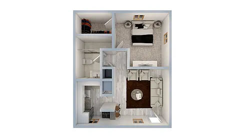 Floor plan A1-Studio