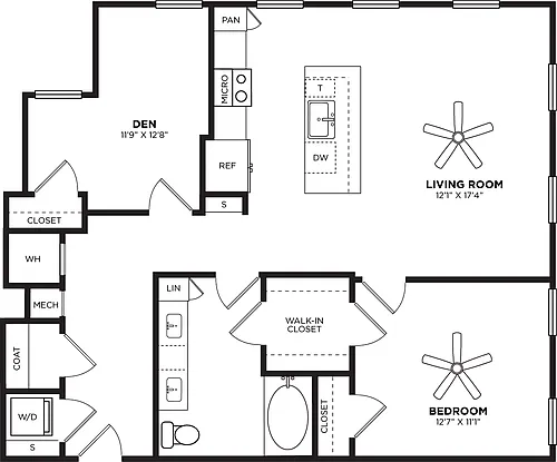 Floor plan A18