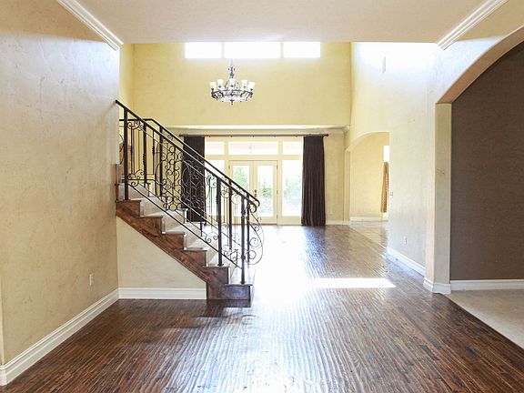 Distress Hardwoods in the Entry and Great Room