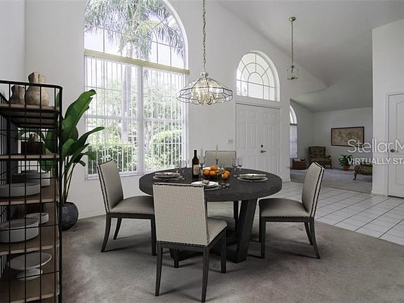 Virtually Staged Dining Room