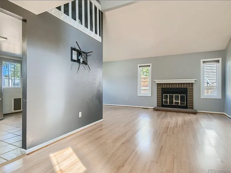 Living Room & Fireplace