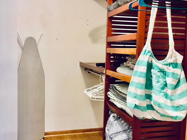 Walk in in master, (has two closets)