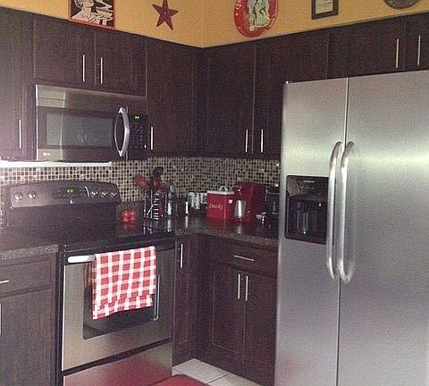 Stainless steel appliances