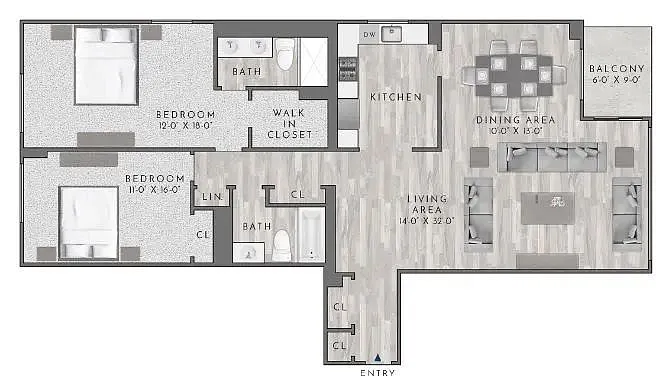 Floor plan B7