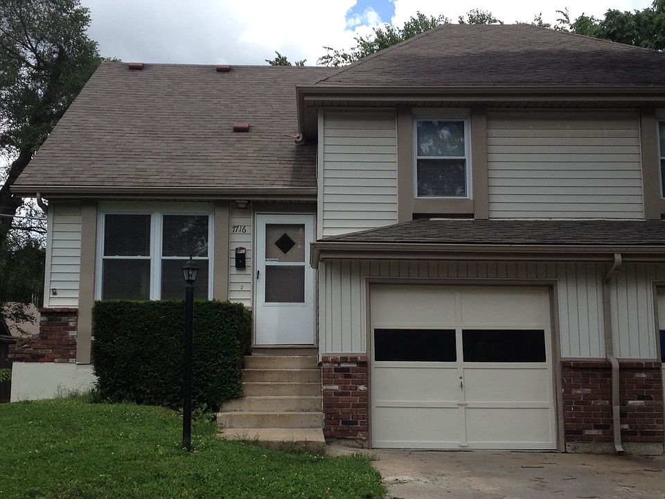 The front of the duplex