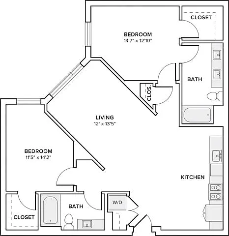 Floor plan B13