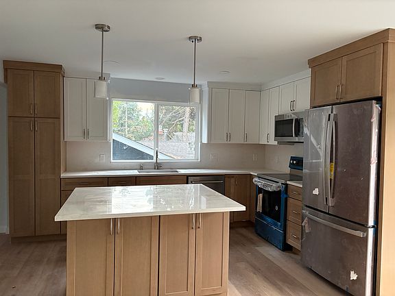 Open-concept kitchen
