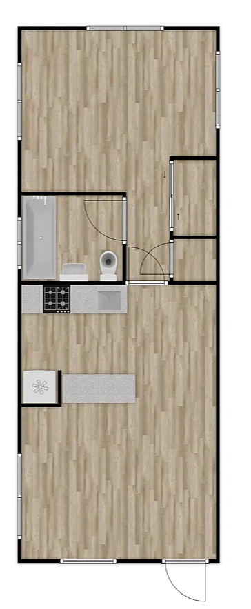 Floor plan Palm Gardens-A2