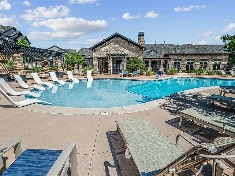 Swimming pool and sun deck