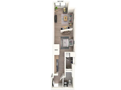 Floor plan P-A17