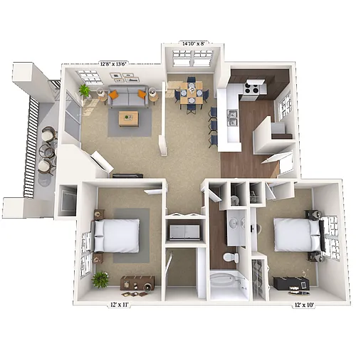 Floor plan Stonehenge II
