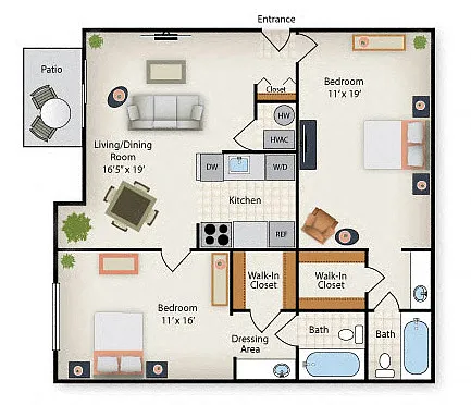 Floor plan B