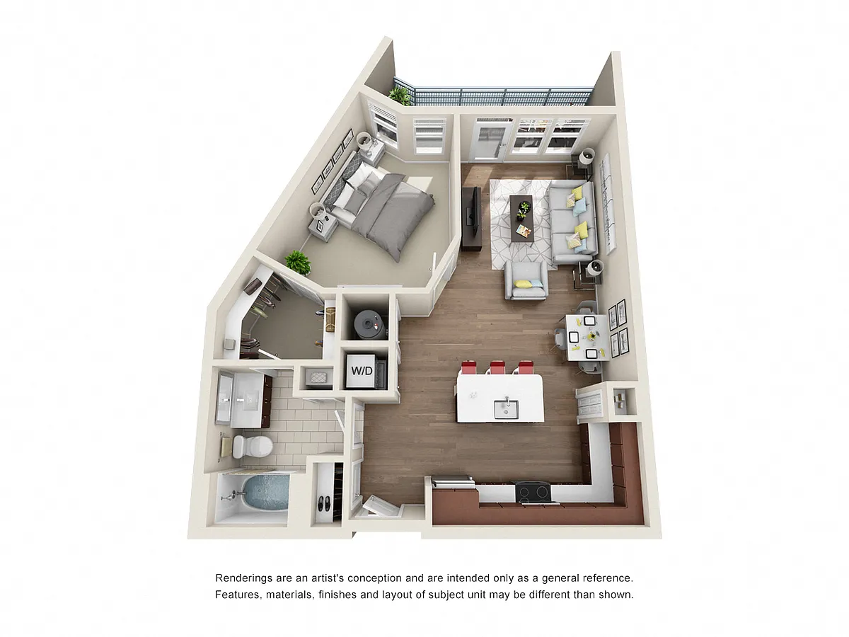 Floor plan A1K