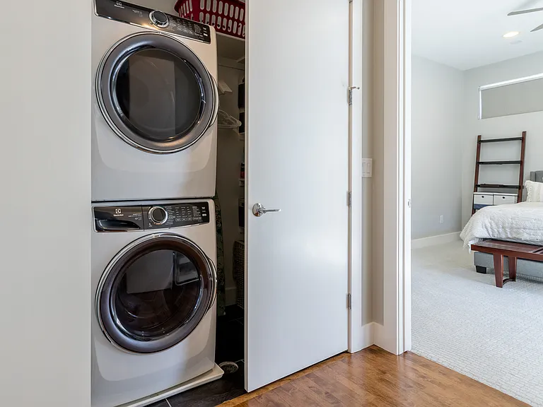 3rd Level Laundry, oversized closet with storage