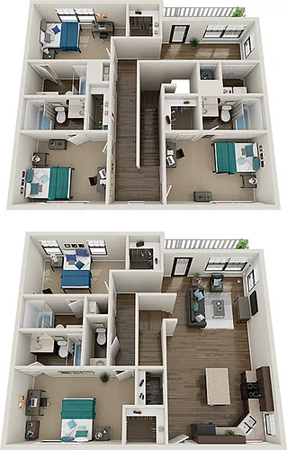 Floor plan 5X55