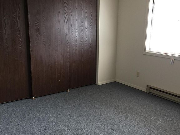 Bedroom with 8 foot closet