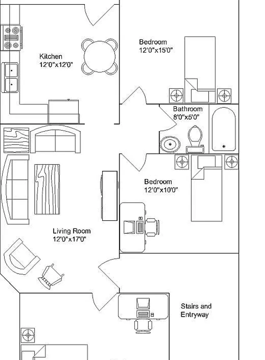 3 bed, 1125 sqft, $3,275 — Photo 2