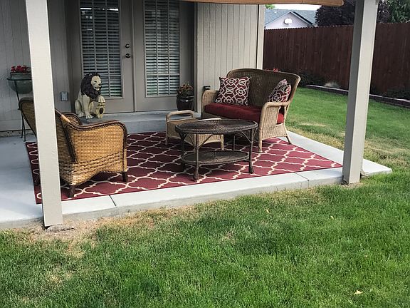 Patio off master bedroom