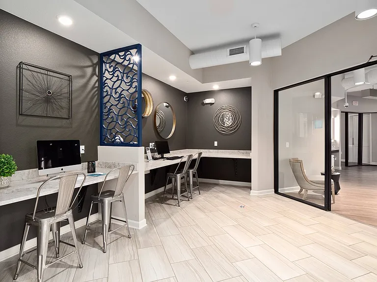 Fully equipped business center
