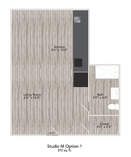 Floor plan STUDIO MA