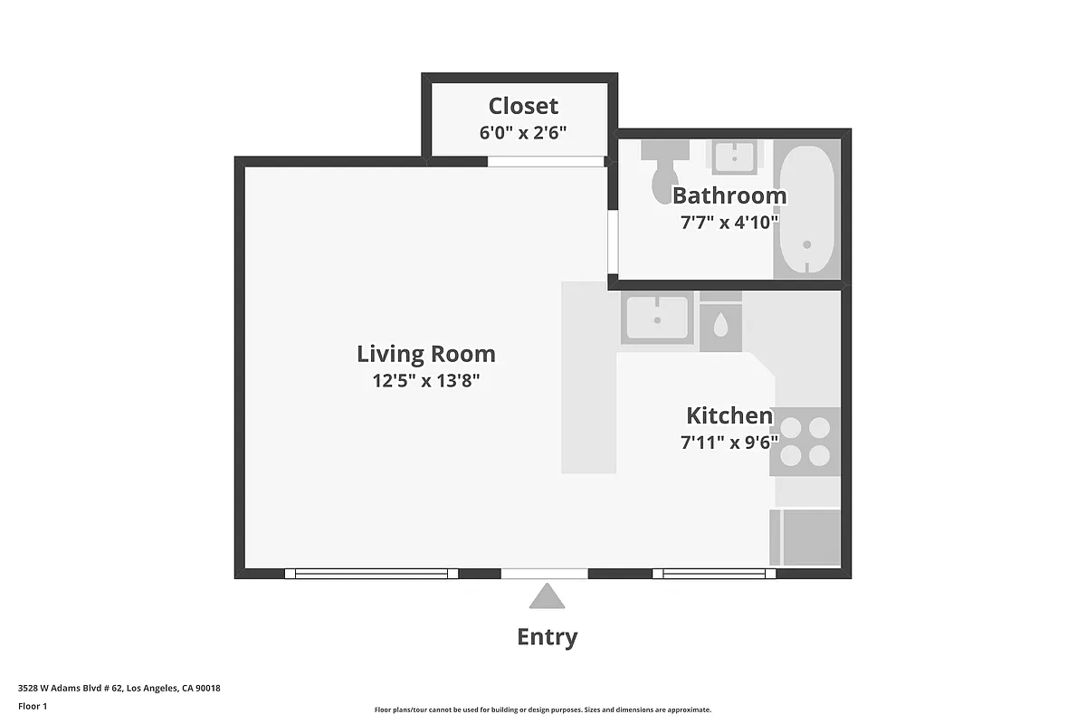 Floor plan Studio