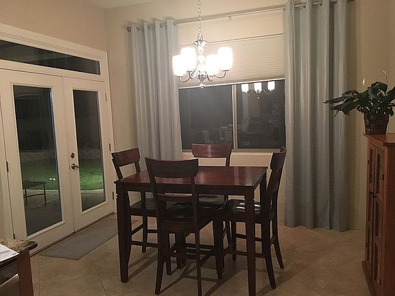 Dining area, French doors