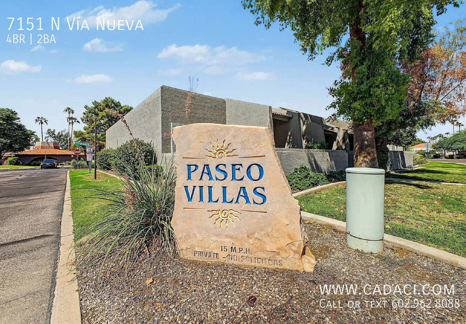 Four Bedroom Townhome in Paseo Villas with Two Car Garage — Photo 1