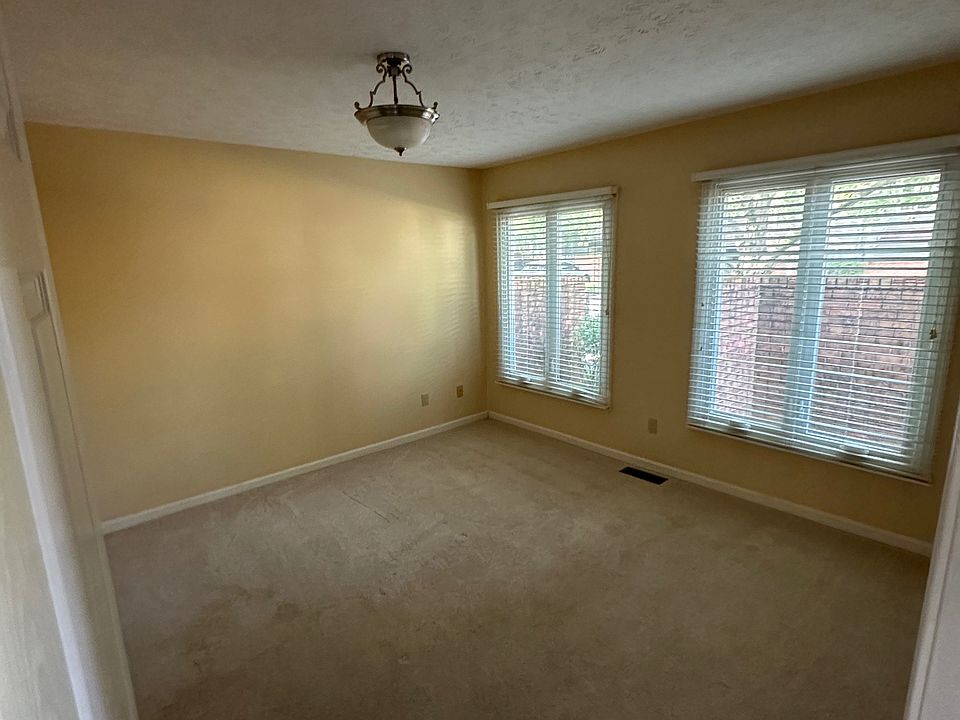 View from entrance of room