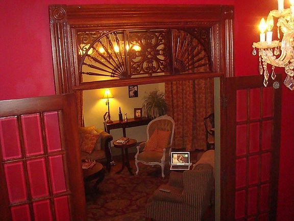 view of parlor from foyer