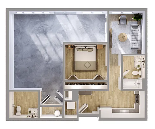 Floor plan R1