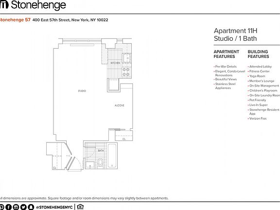 2nd image of 400 E 57th St APT 8H