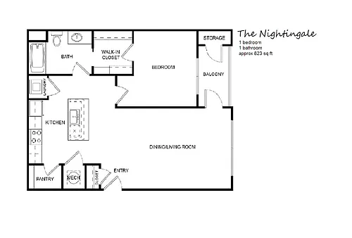Floor plan Nightingale