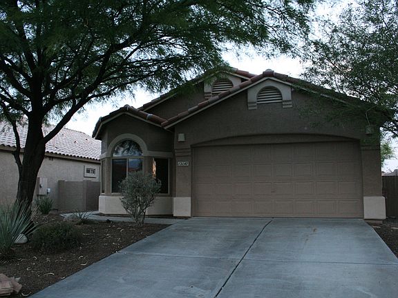 front of the house