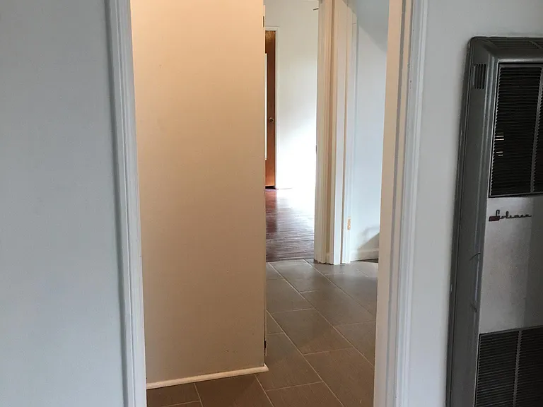 Hall through to 2nd Bedroom and Kitchen